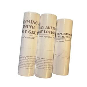 SHORE MAGIC Set Premium Body Lotion Body Gel And Facial Toner Brand New